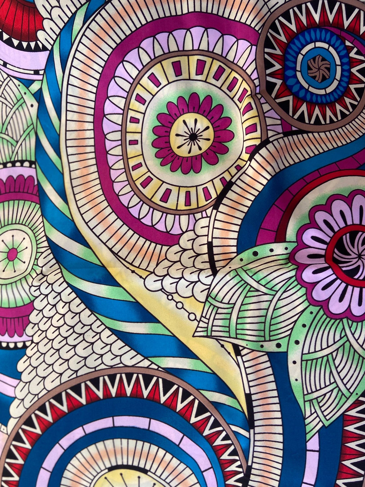 African Fat Quarters Fabric Bundle – 5 PCS Vibrant Print Fabrics