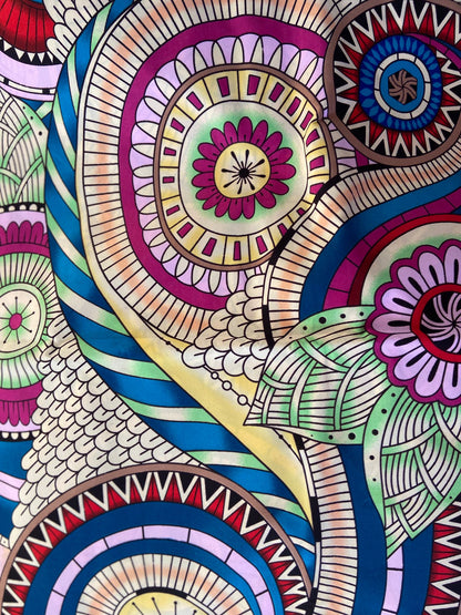 African Fat Quarters Fabric Bundle – 5 PCS Vibrant Print Fabrics